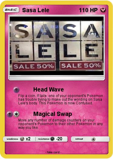 Pokemon Sasa Lele