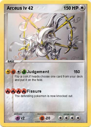 Pokemon Arceus lv 42