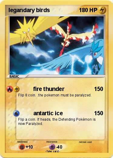 Pokemon legandary birds
