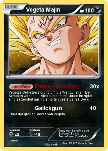 Pokemon Vegeta Majin