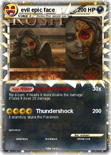Pokemon evil epic face