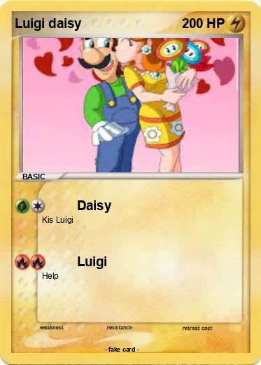 Pokemon Luigi daisy
