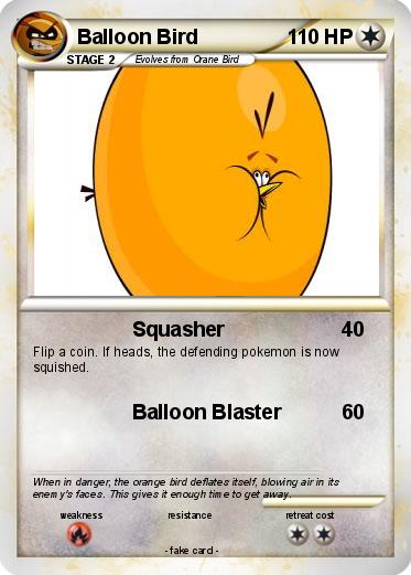 Pokemon Balloon Bird