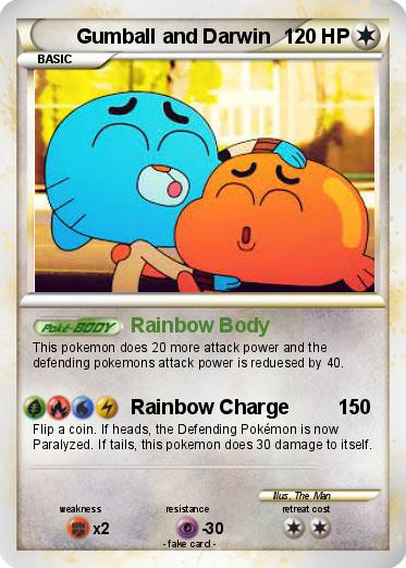 Pokemon Gumball and Darwin