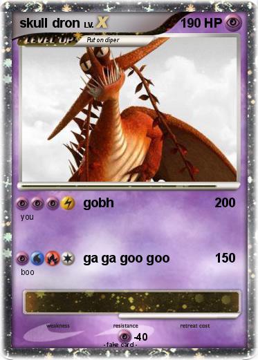 Pokemon skull dron