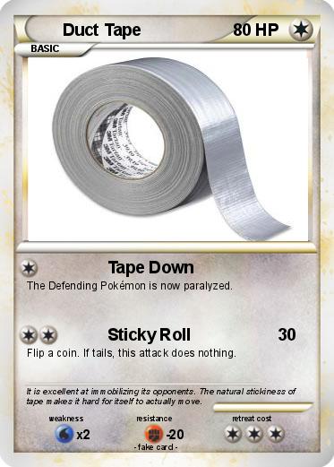 Pokemon Duct Tape