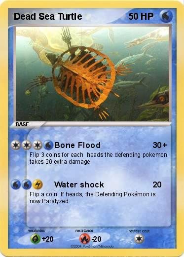 Pokemon Dead Sea Turtle