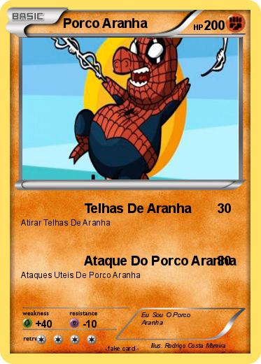 Pokemon Porco Aranha
