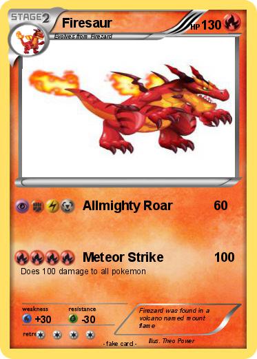Pokemon Firesaur