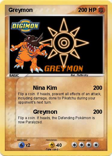 Pokemon Greymon