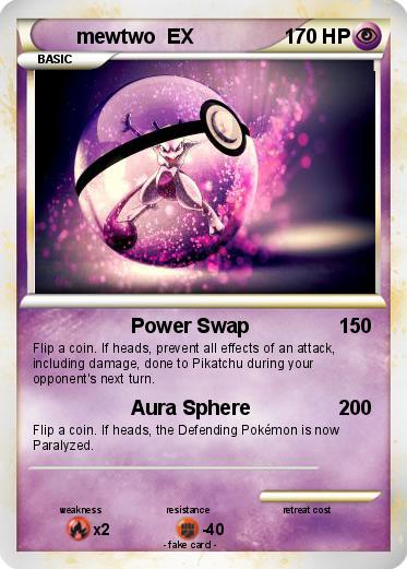 Pokemon mewtwo  EX