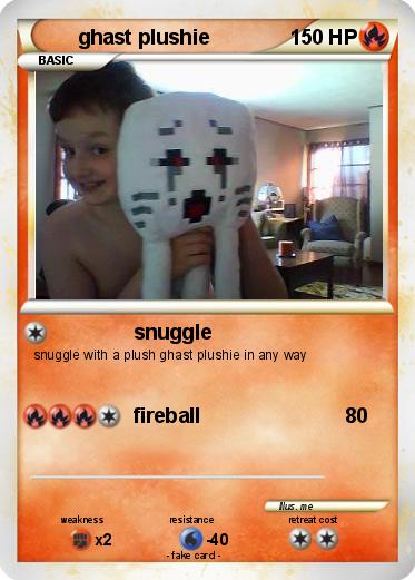 Pokemon ghast plushie