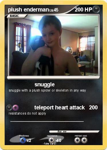 Pokemon plush enderman