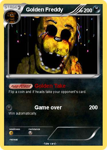 Pokemon Golden Freddy
