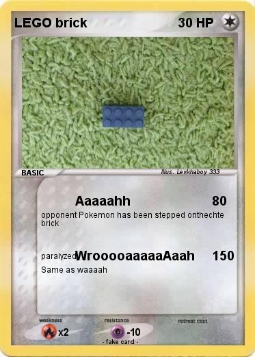 Pokemon LEGO brick