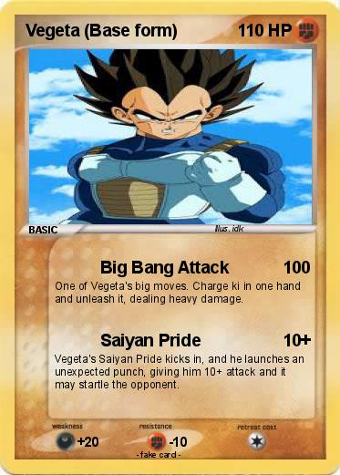 Pokemon Vegeta (Base form) Pokemon Vegeta (Base form)