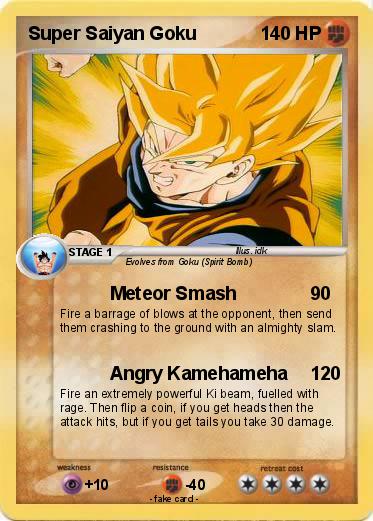 Pokemon Super Saiyan Goku