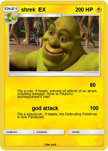 Pokemon shrek  EX