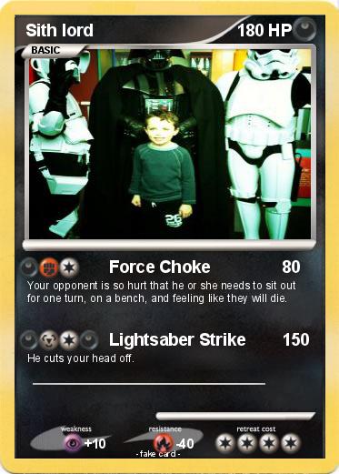 Pokemon Sith lord