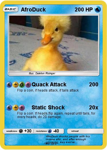 Pokemon AfroDuck