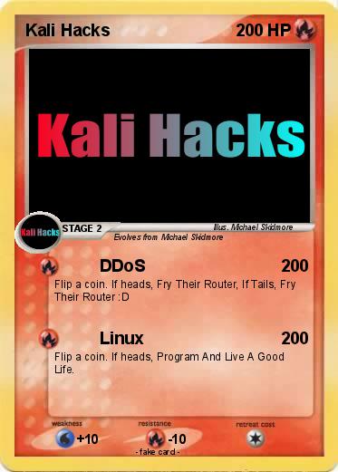Pokemon Kali Hacks