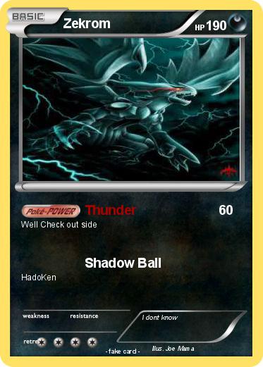 Pokemon Zekrom