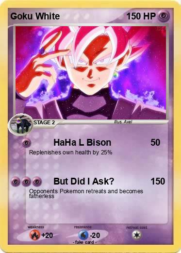Pokemon Goku White