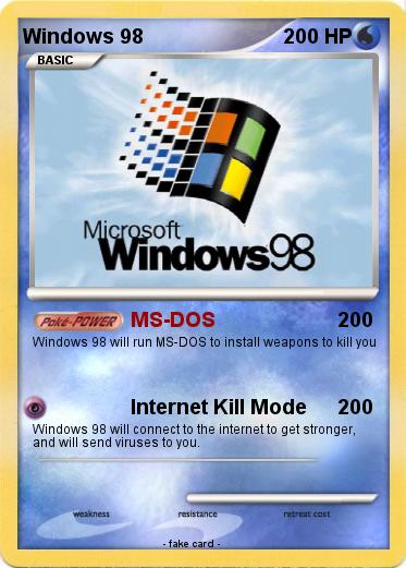Pokemon Windows 98