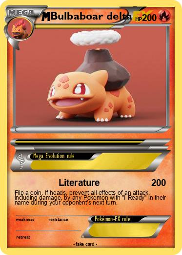 Pokemon Bulbaboar delta