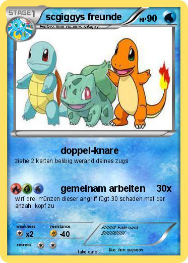 Pokemon scgiggys freunde