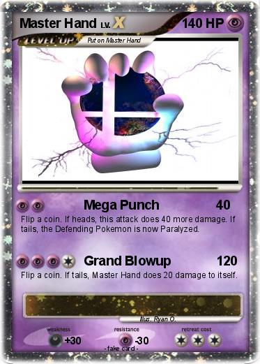 Pokemon Master Hand
