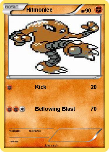 Pokemon Hitmonlee
