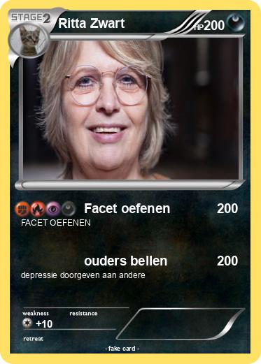 Pokemon Ritta Zwart