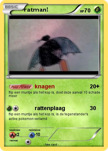 Pokemon ratman!