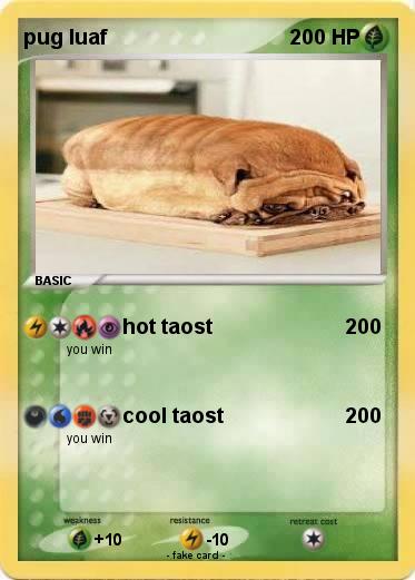 Pokemon pug luaf
