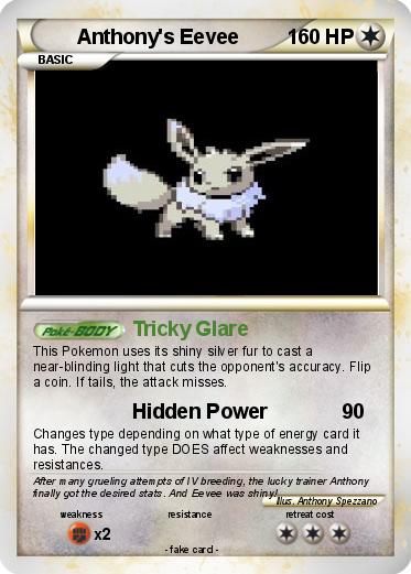 Pokemon Anthony's Eevee