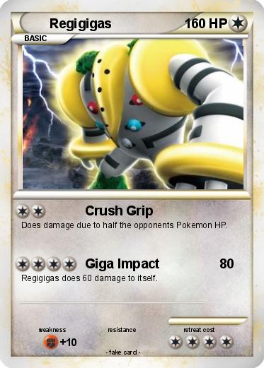 Pokemon Regigigas