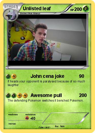 Pokemon Unlisted leaf