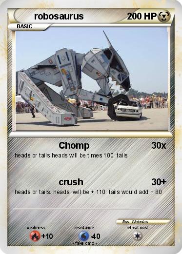 Pokemon robosaurus