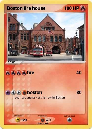 Pokemon Boston fire house