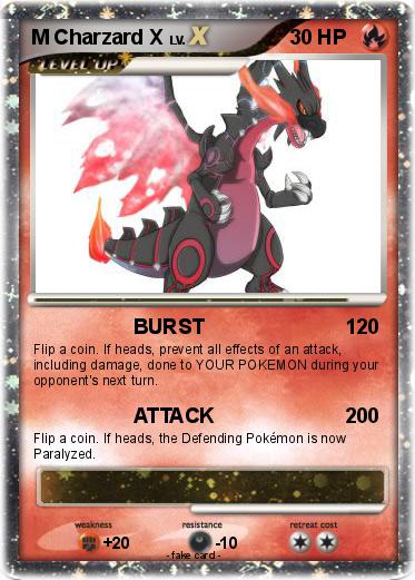Pokemon M Charzard X
