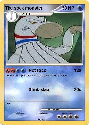 Pokemon The sock monster