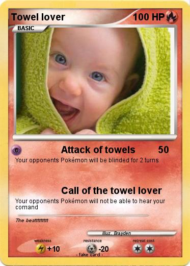 Pokemon Towel lover