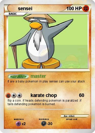 Pokemon sensei