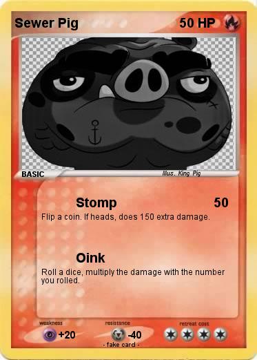 Pokemon Sewer Pig