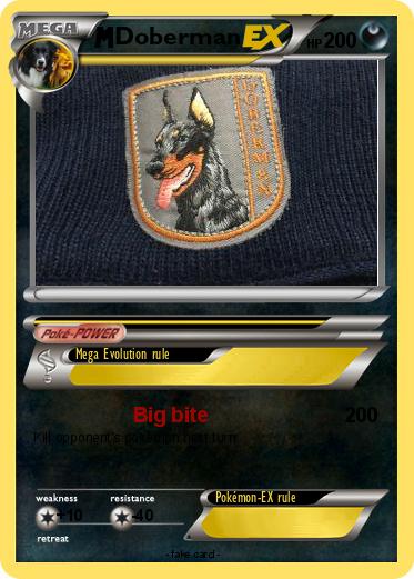 Pokemon Doberman