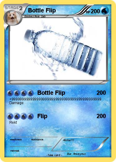Pokemon Bottle Flip