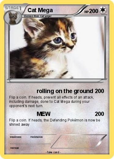 Pokemon Cat Mega