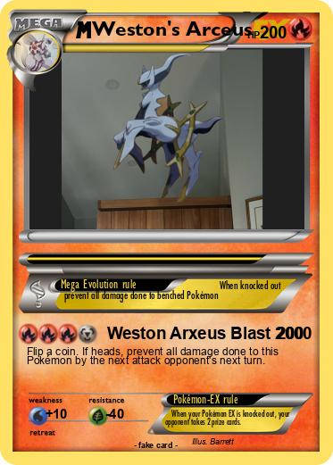Pokemon Weston's Arceus