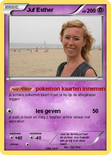 Pokemon Juf Esther